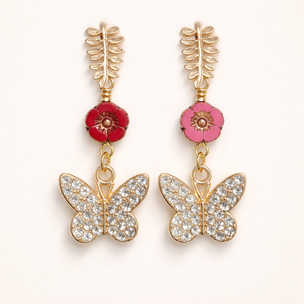 Gilded Flutter Drops
